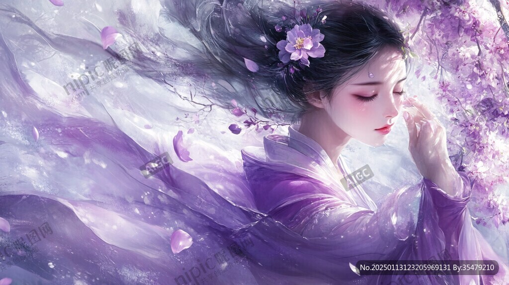 唯美古风美女
