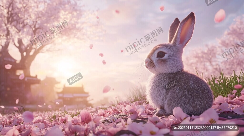兔年桃花满满
