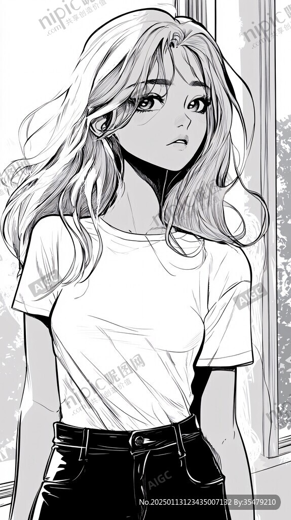 青春题材漫画人物