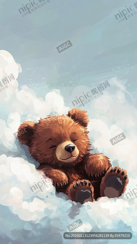 插画小熊