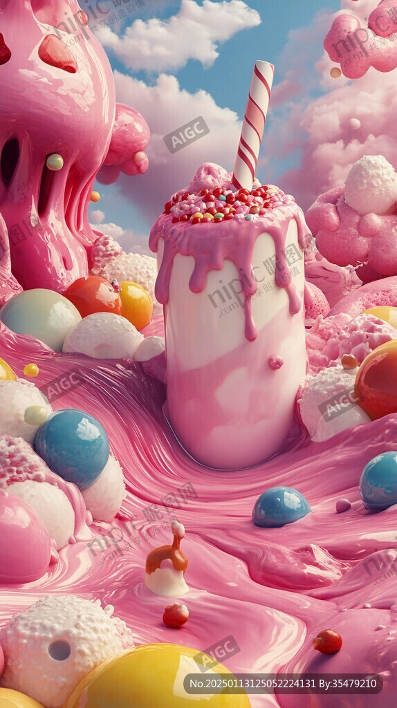 3d立体插画风格