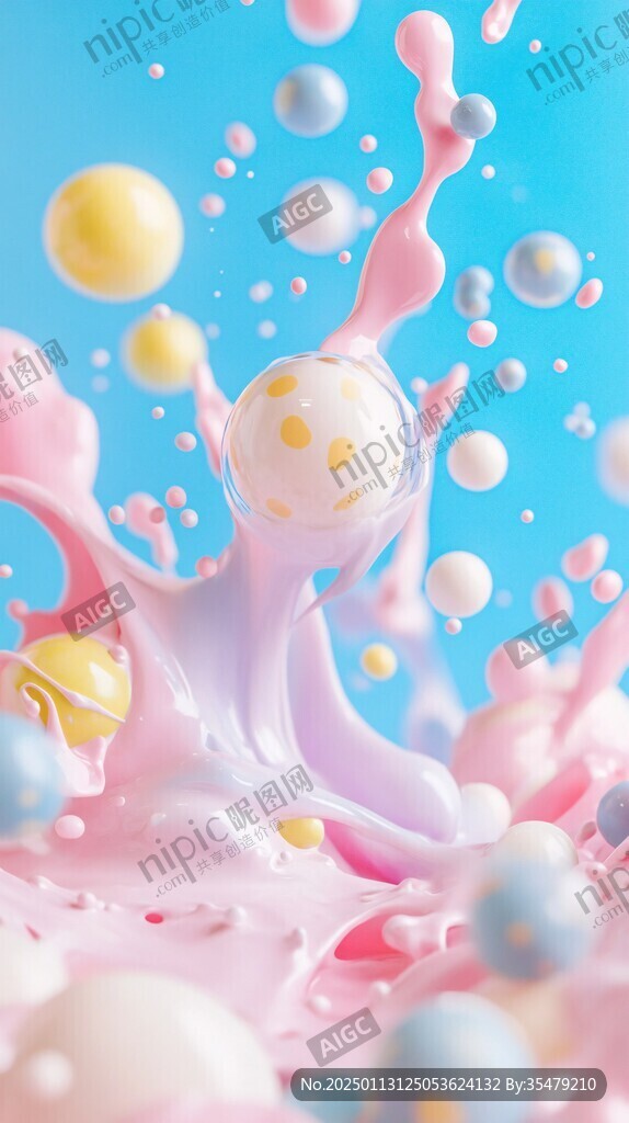 3d立体插画风格