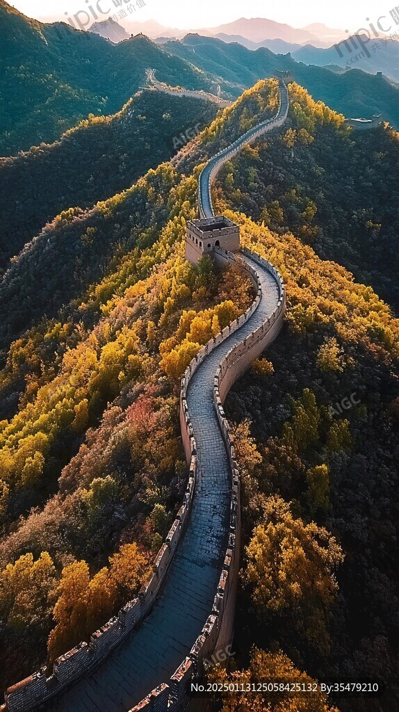 长城秋色