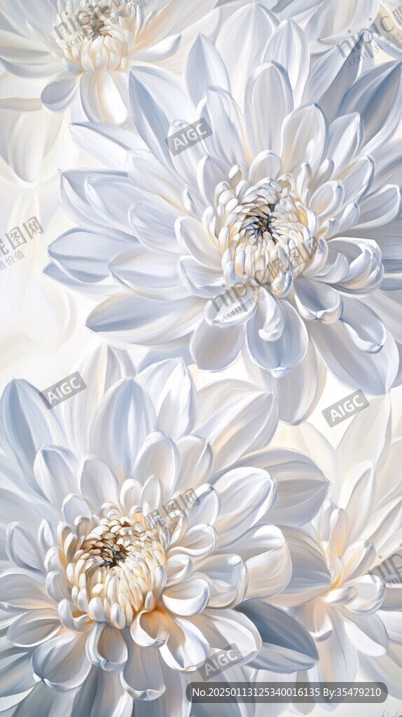 3d立体花壁纸