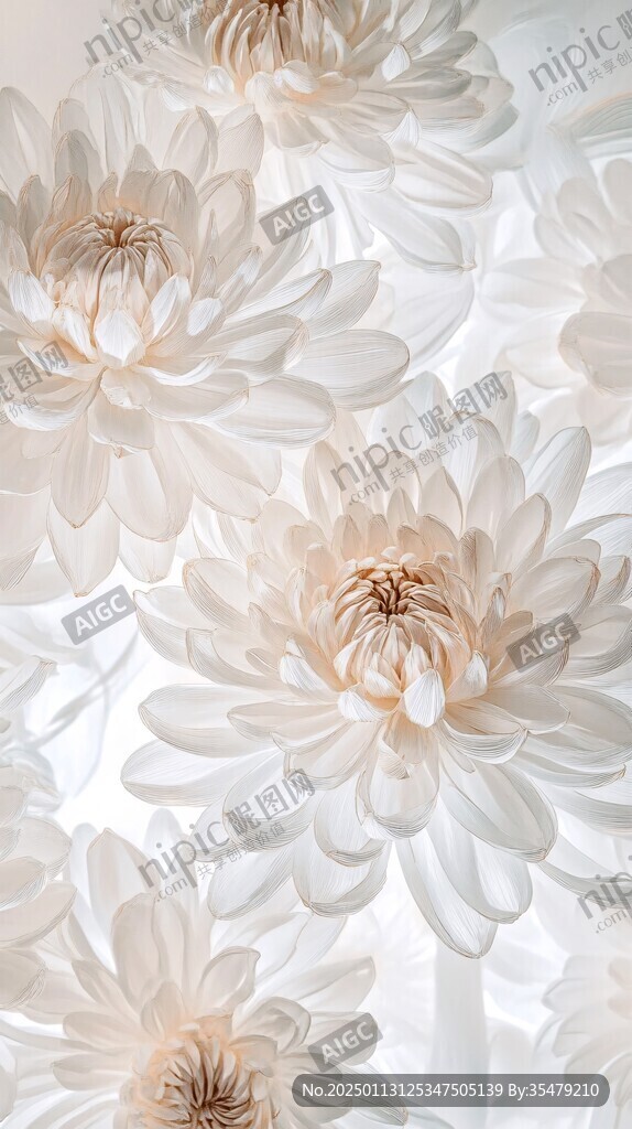 3d立体花壁纸