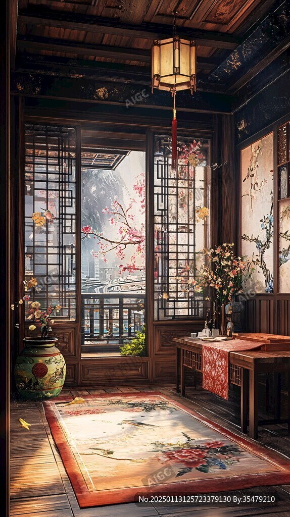 古风室内场景