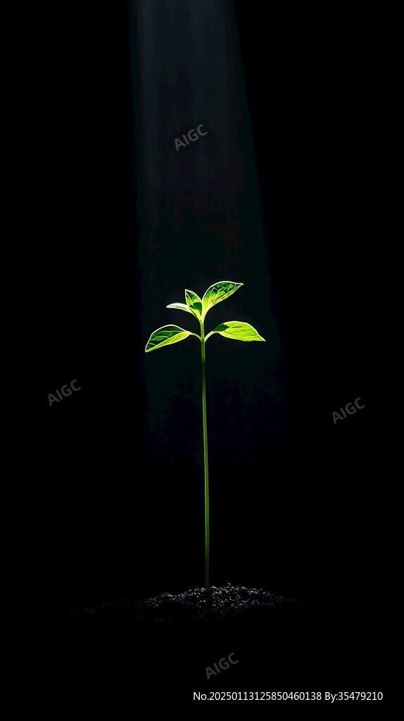 生命发芽生长