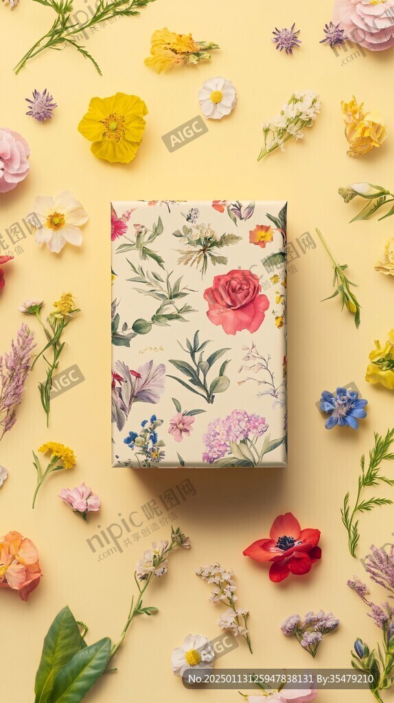 包装设计流行潮流花型