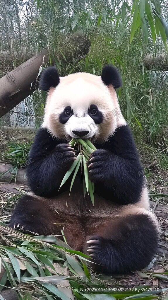 吃笋的熊猫