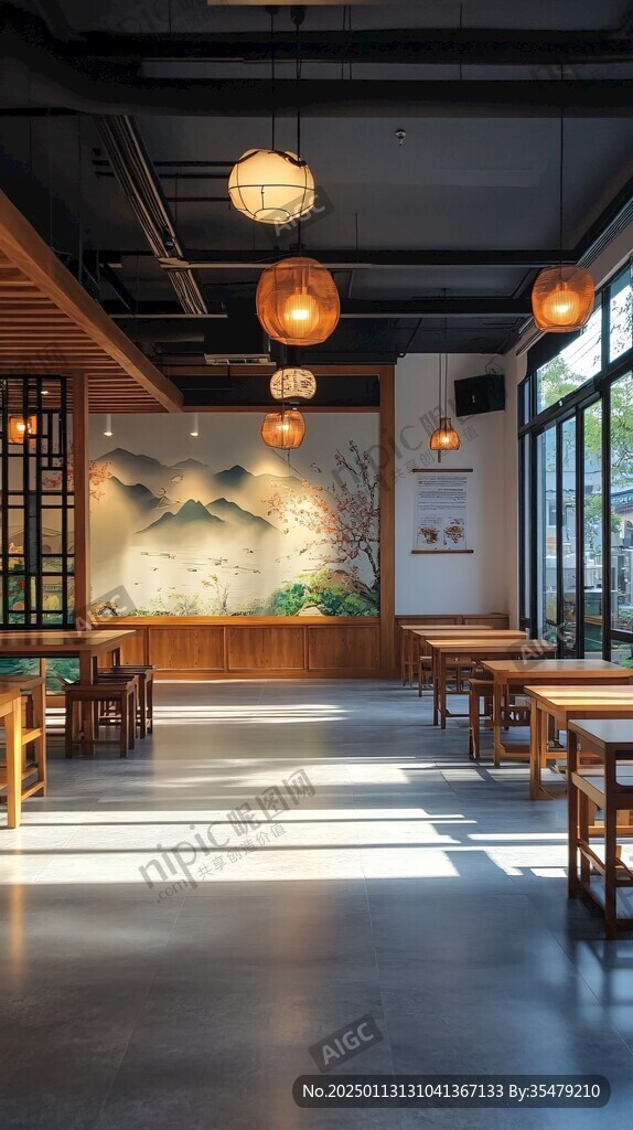 民宿休闲场所快餐厅