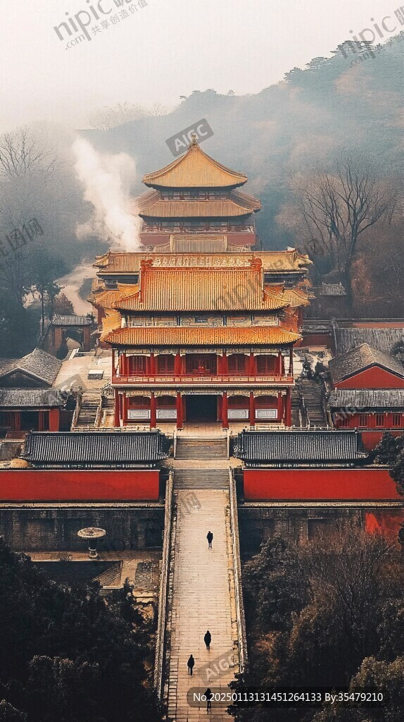 烟绕鹤楼