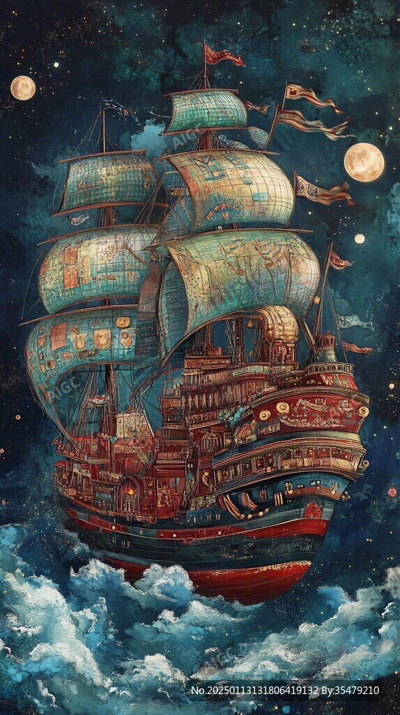 航海艺术画