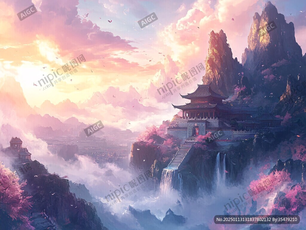 古风仙境天上宫阙