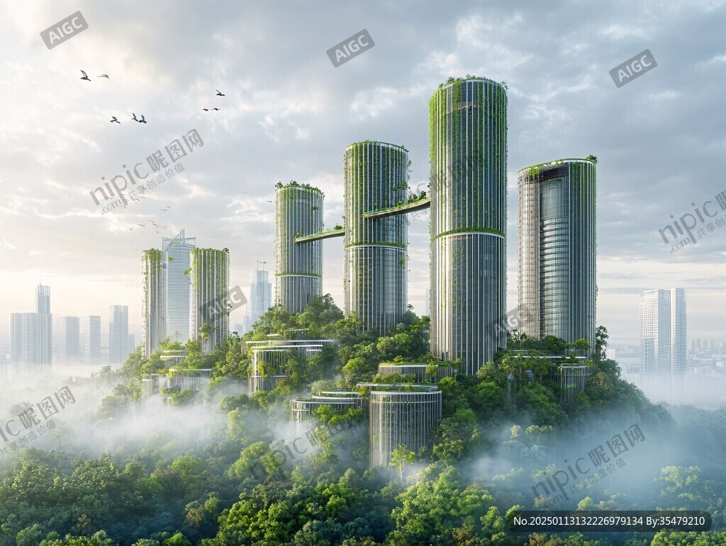 云海森林城市