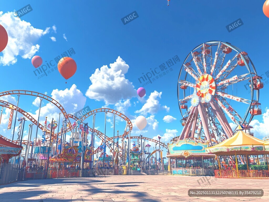 夏日游乐园