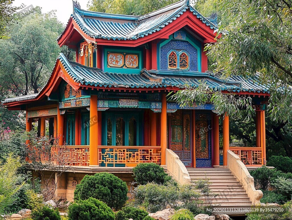 东方色彩建筑