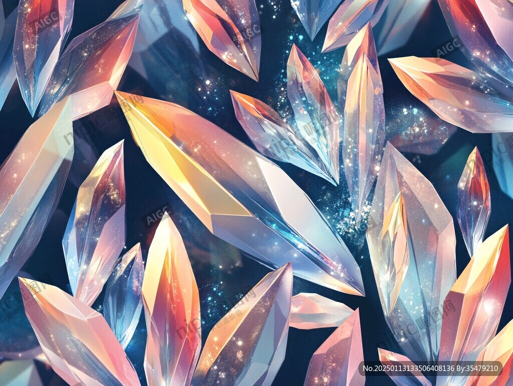 水晶底纹