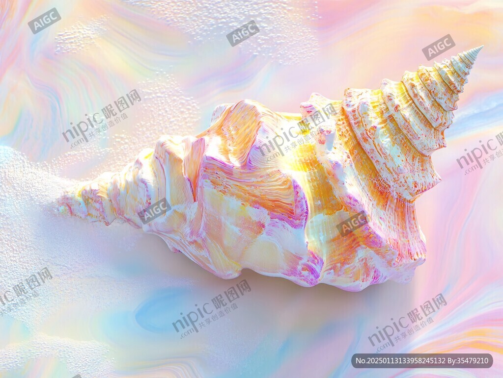 海螺装饰画