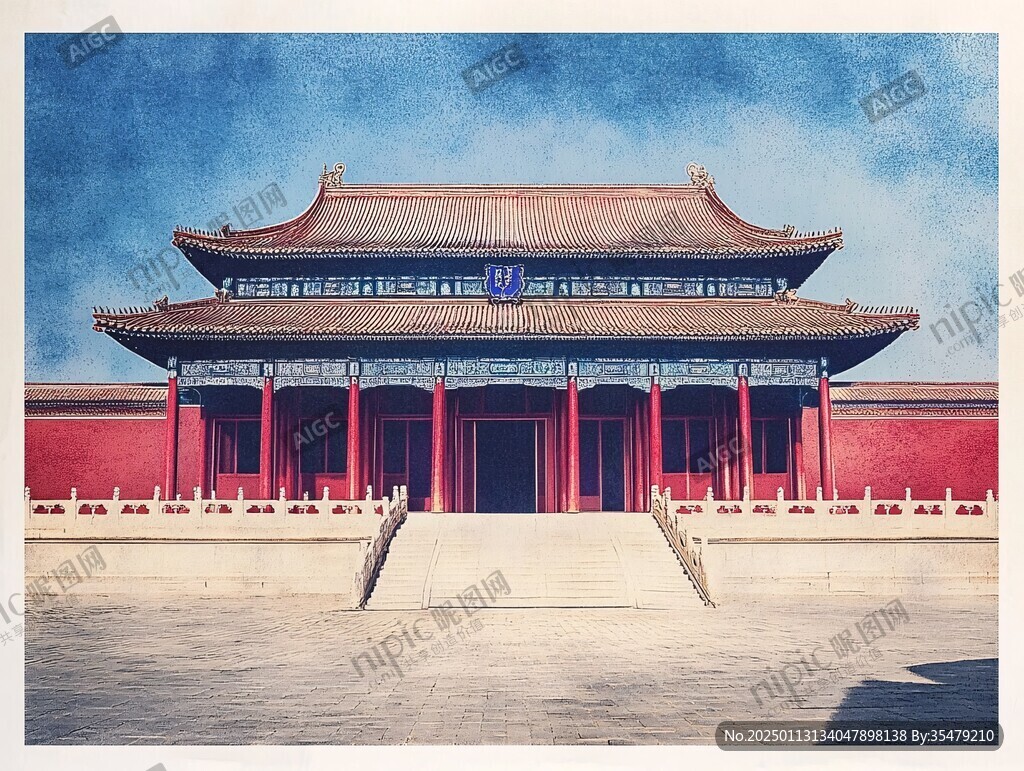 太庙插画