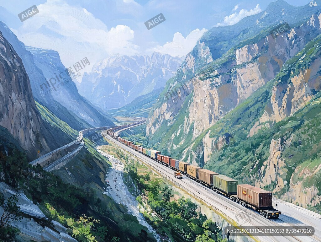 高铁原画