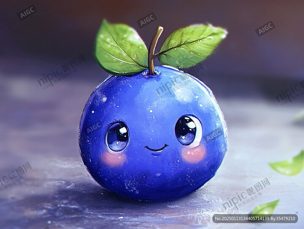 q版蓝莓