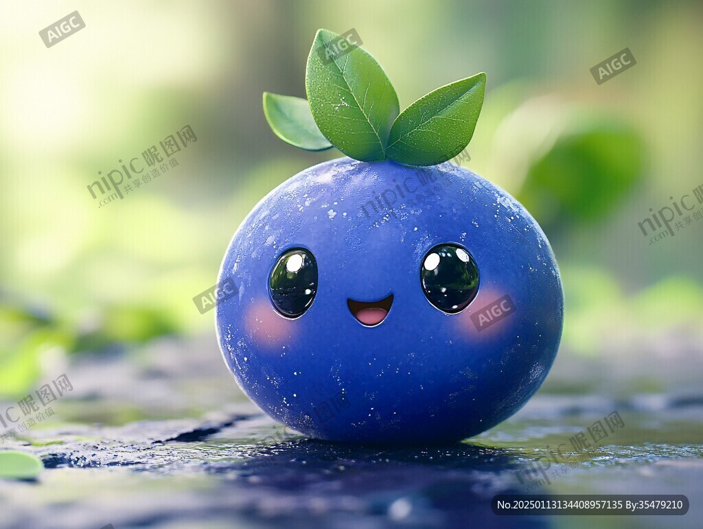 q版蓝莓