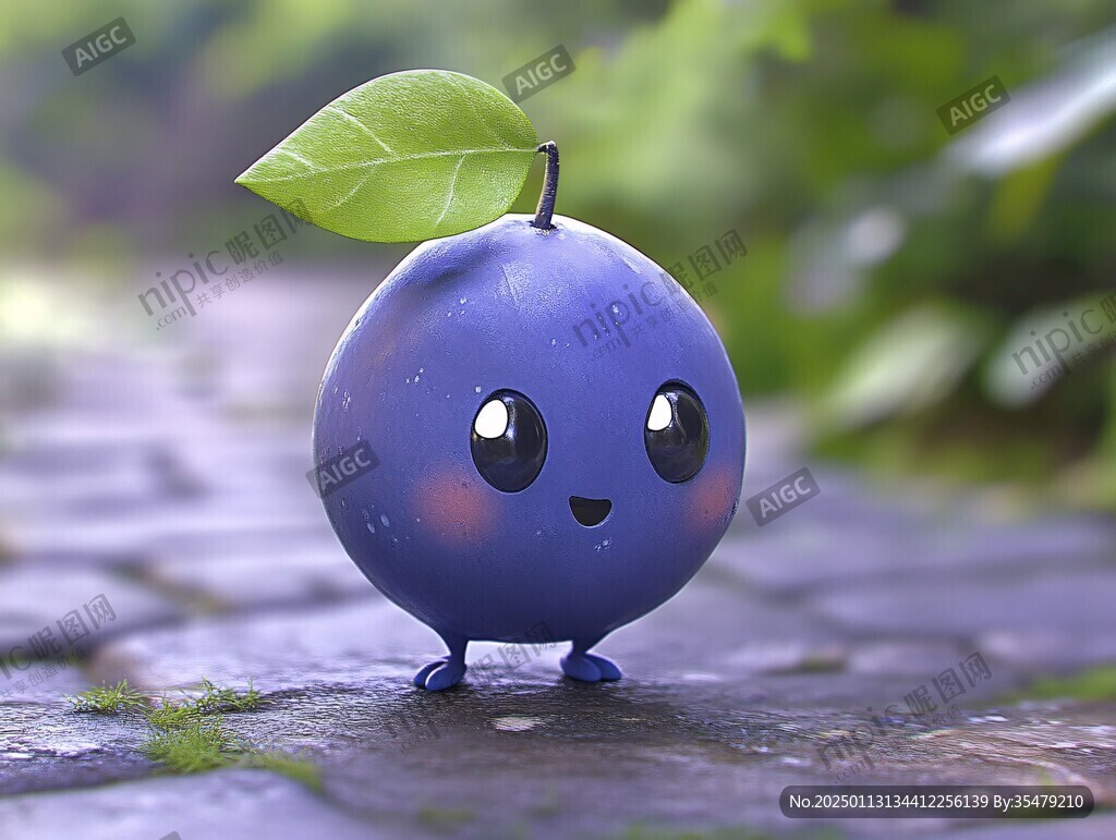 q版蓝莓