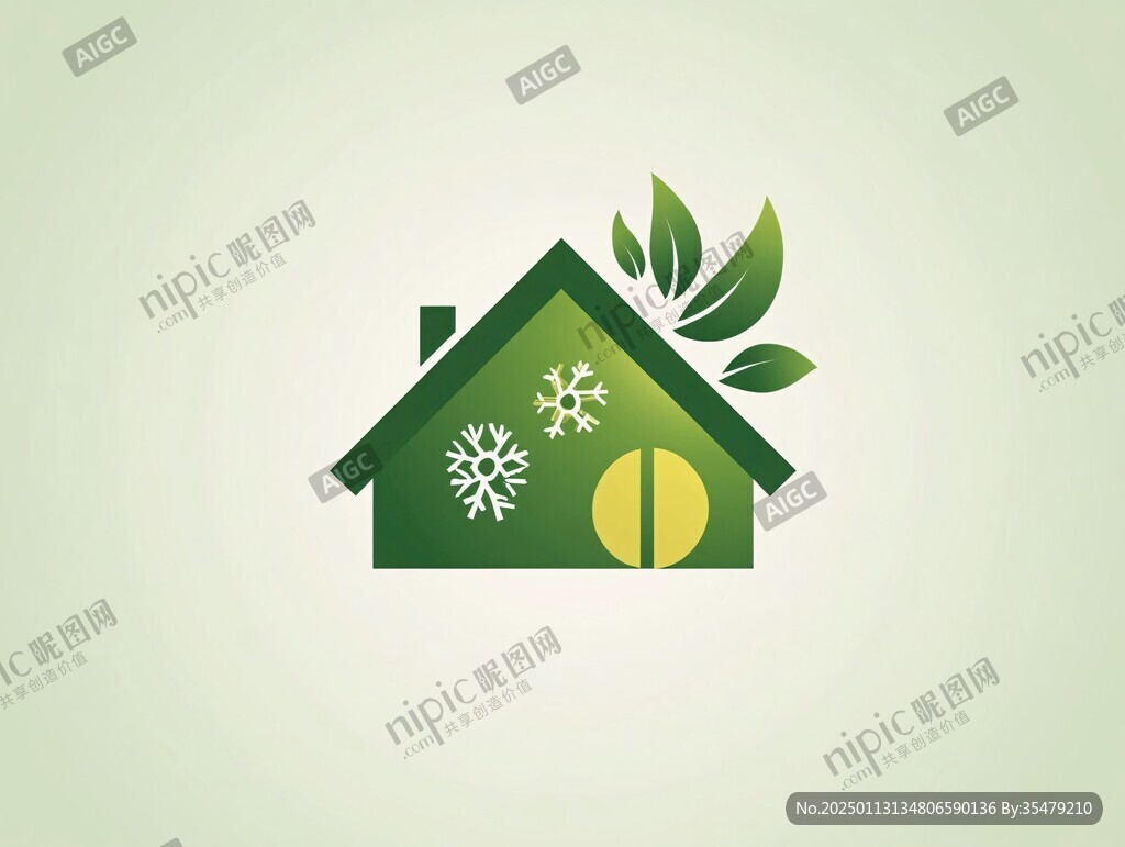 环保家居logo