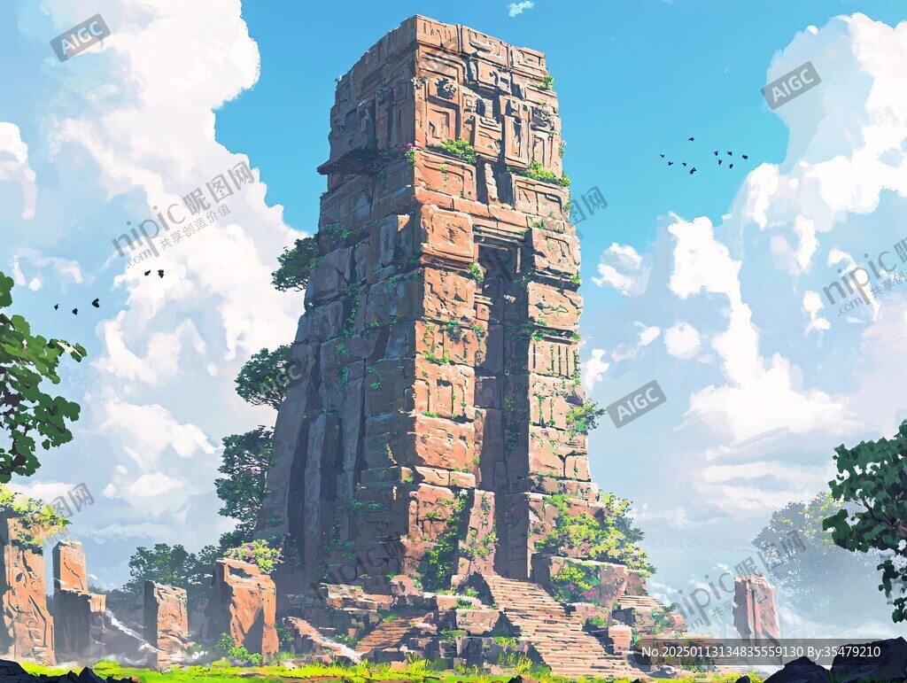 古代魂塔