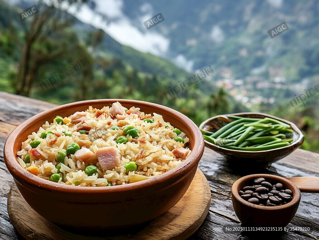 豇豆焖饭