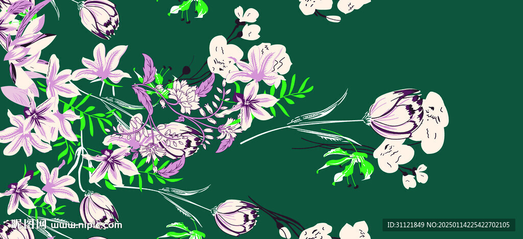 定位花