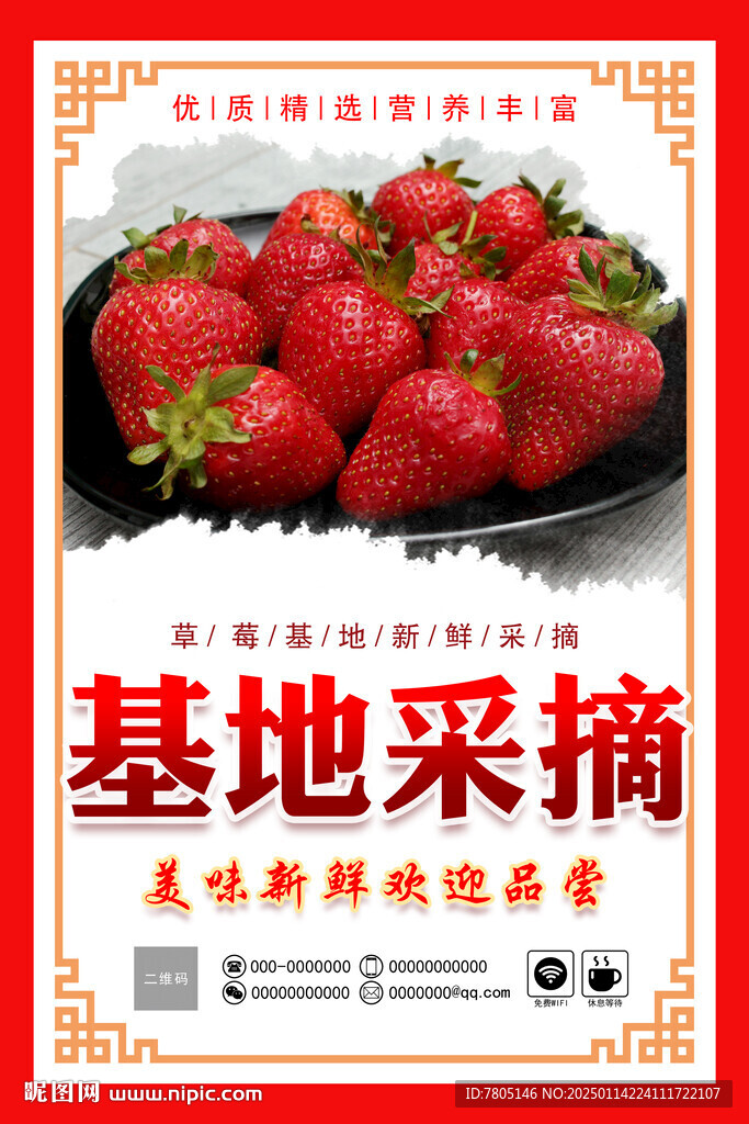 草莓采摘季