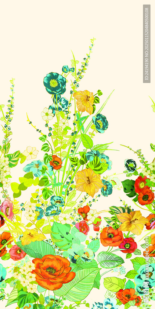定位花