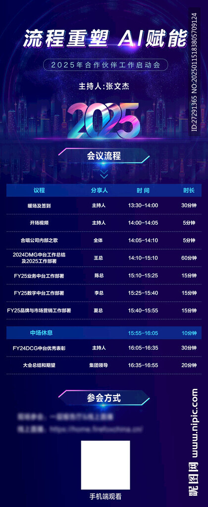 2025年AI会议流程