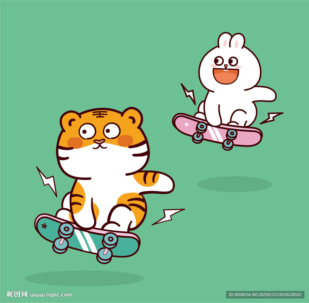 虎萌萌兔子