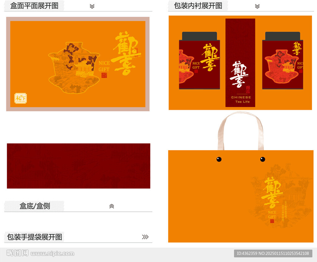 欢喜AI礼盒包装
