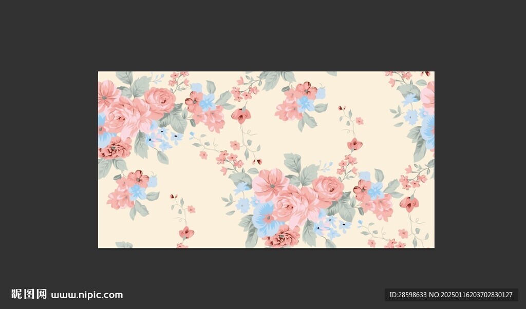 手绘花