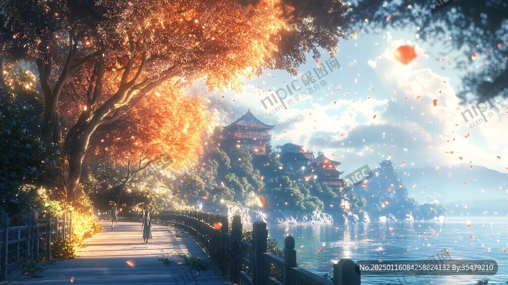 古风动画场景