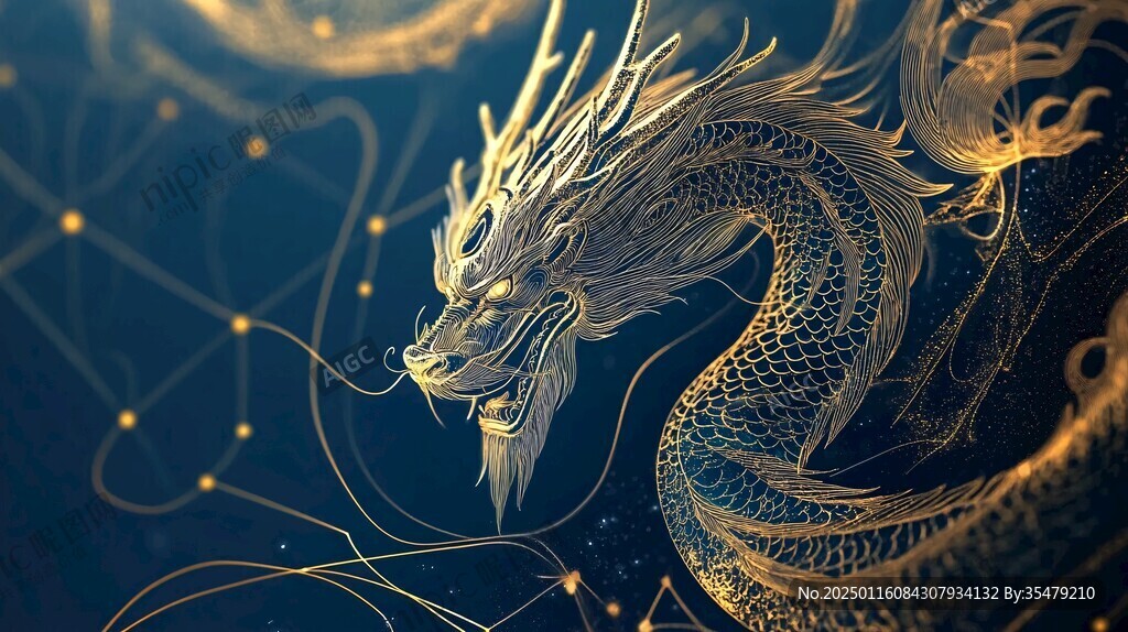 龙年手绘主kv