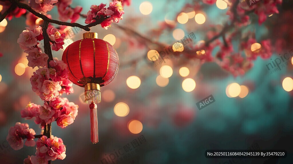 唯美红灯笼