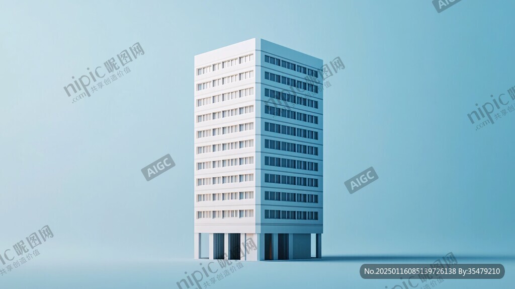 现代建筑楼房