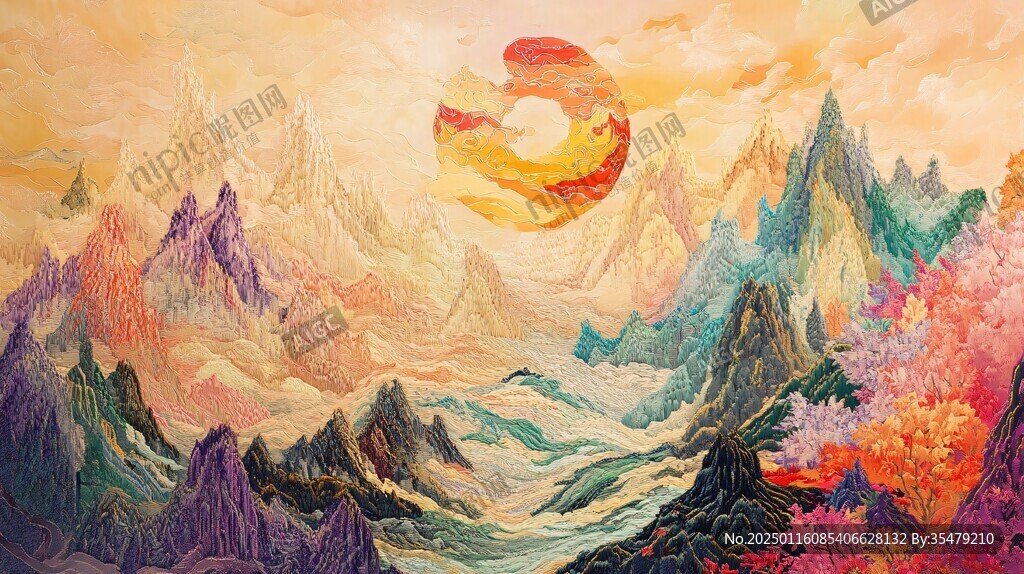 仙界立体画