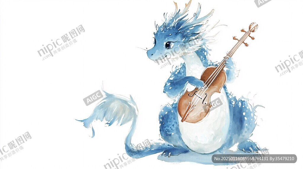 q版龙插画