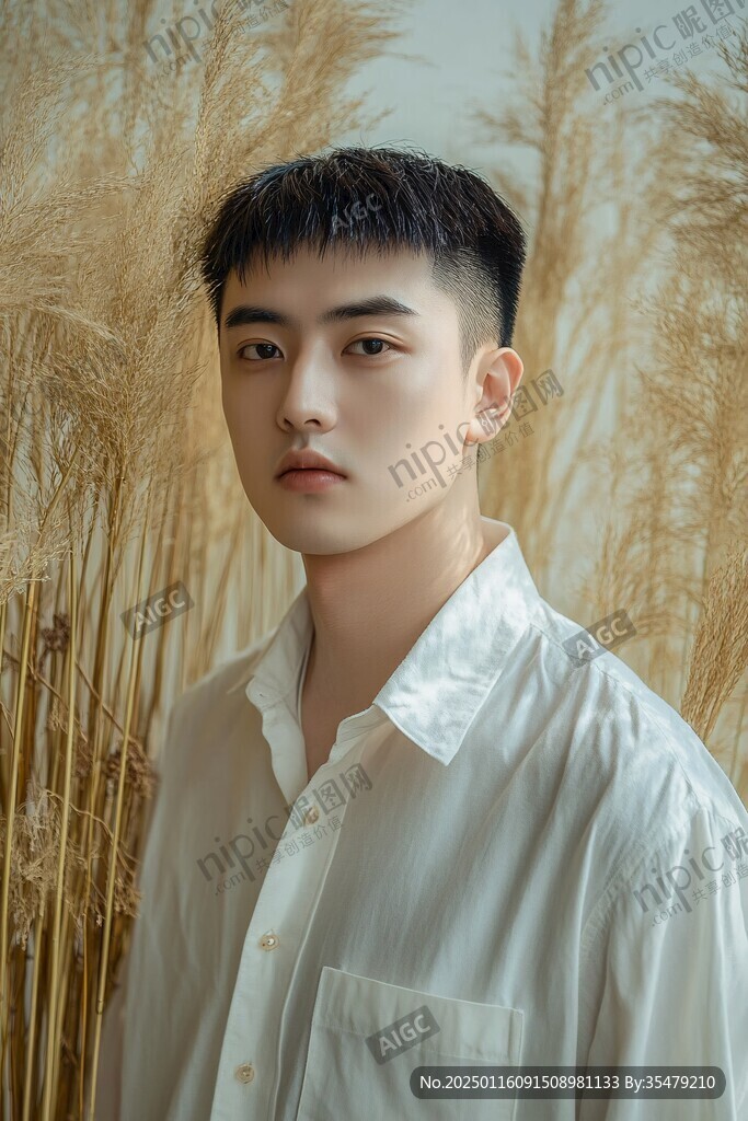 短发男生