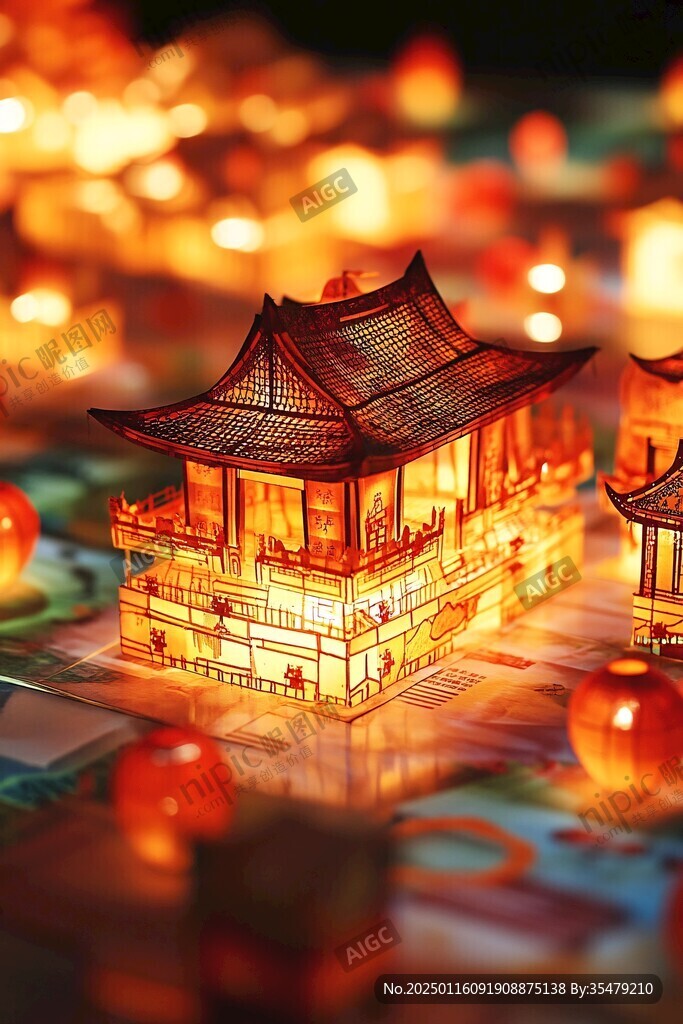 微缩飞云楼