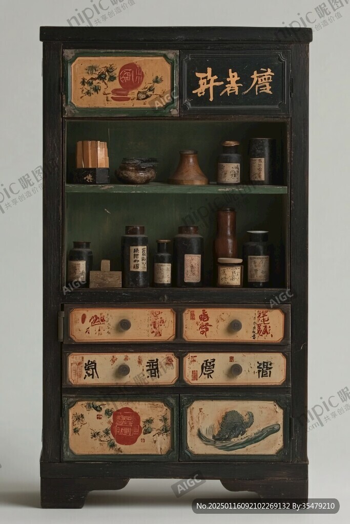 清代药柜