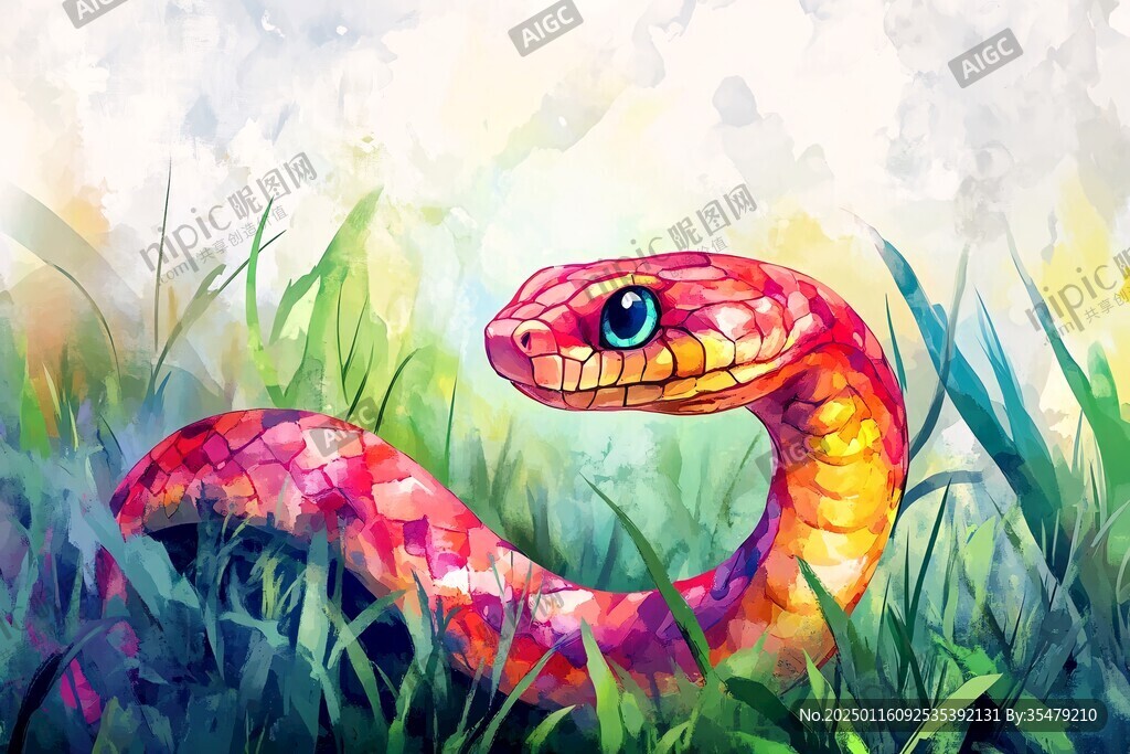 苏花蛇菰插画