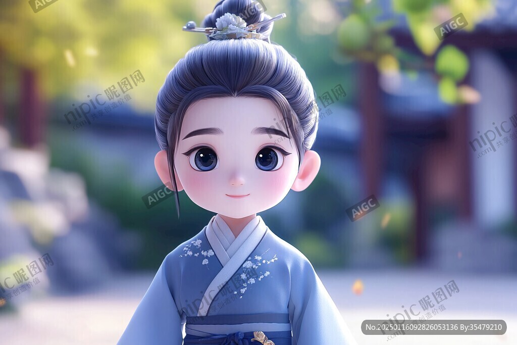 q版书生
