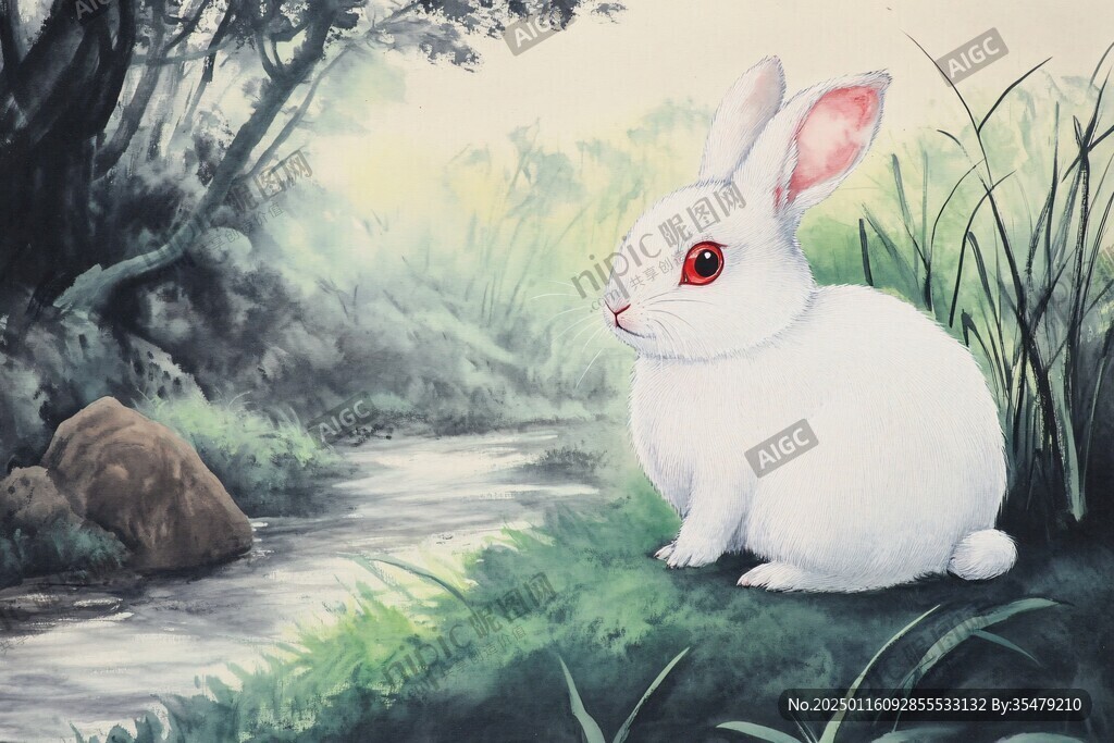 小兔临摹