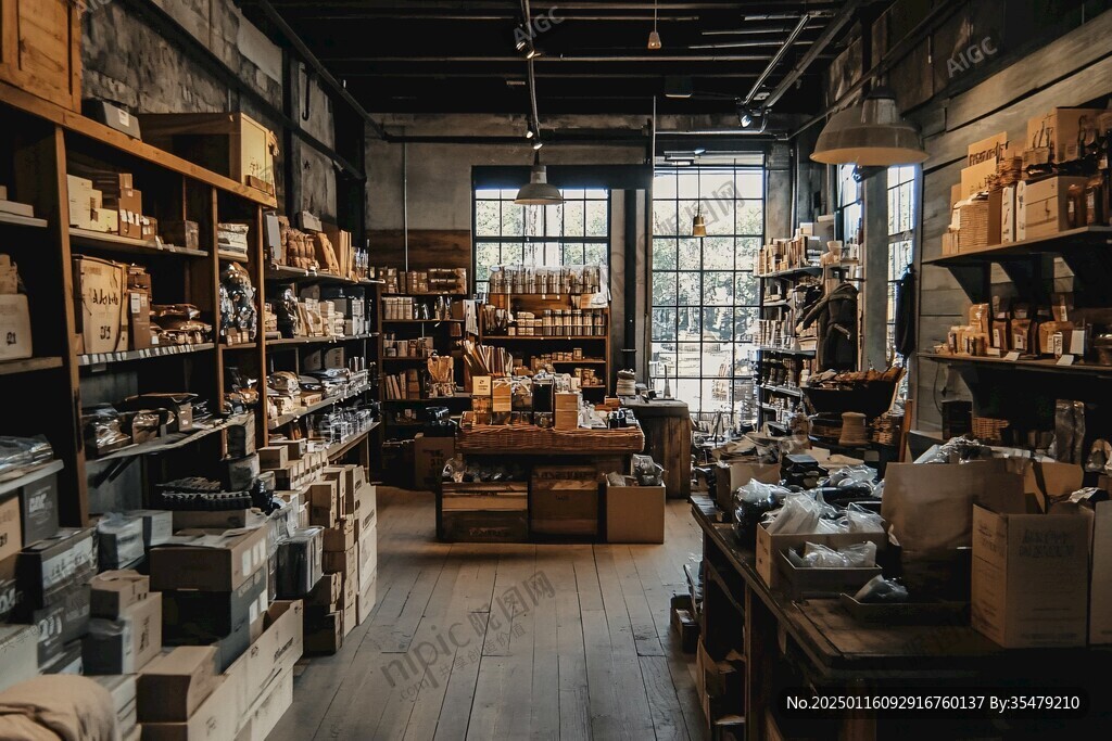 工艺礼品店内景